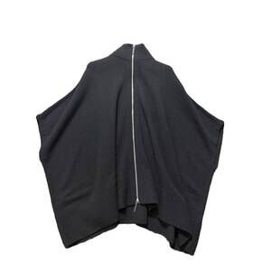 NEW LAFAYETTE 148 women's zip up poncho in black